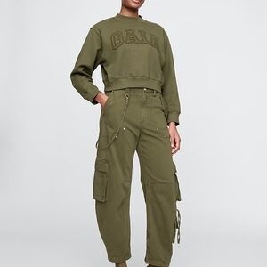 GAP Olive Green Cargo Joggers
